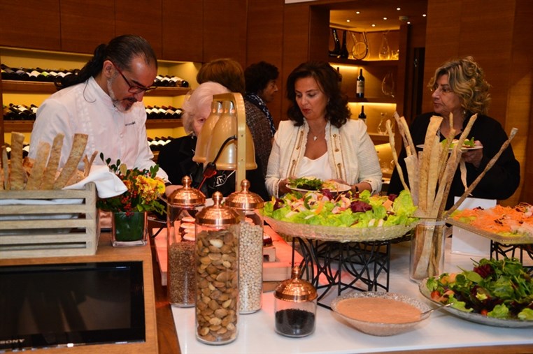 Fattal Lunch at Le Bar de Taillevent